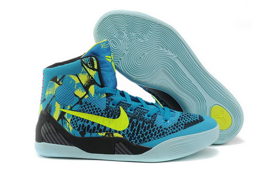 Kobe 9 Shoes For Womens Blue Green Black Grey Online Store
